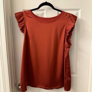 Maurices Burnt Orange Tee XL